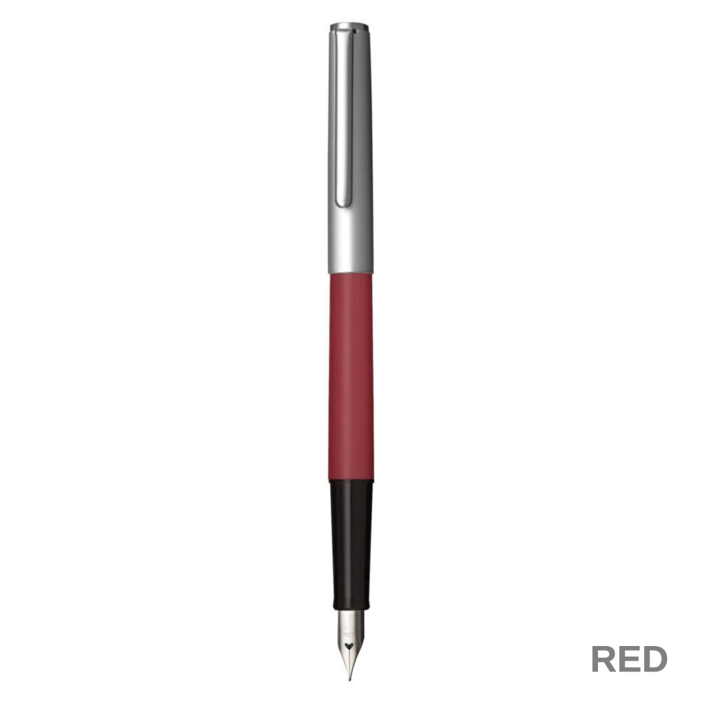 Sailor HighAce Neo Fountain Pen Red Stainless Fine