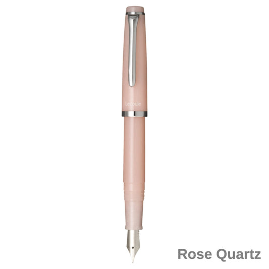 Sailor Lecoule Power Stone Colour Fountain Pen Rose Quartz Stainless Medium Fine