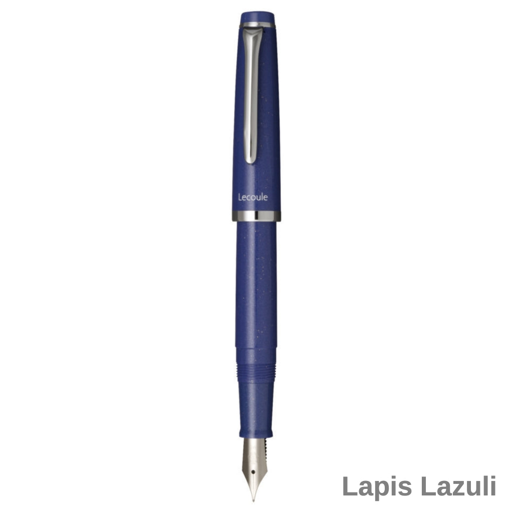 Sailor Lecoule Power Stone Colour Fountain Pen Lapis Lazuli Stainless Medium Fine