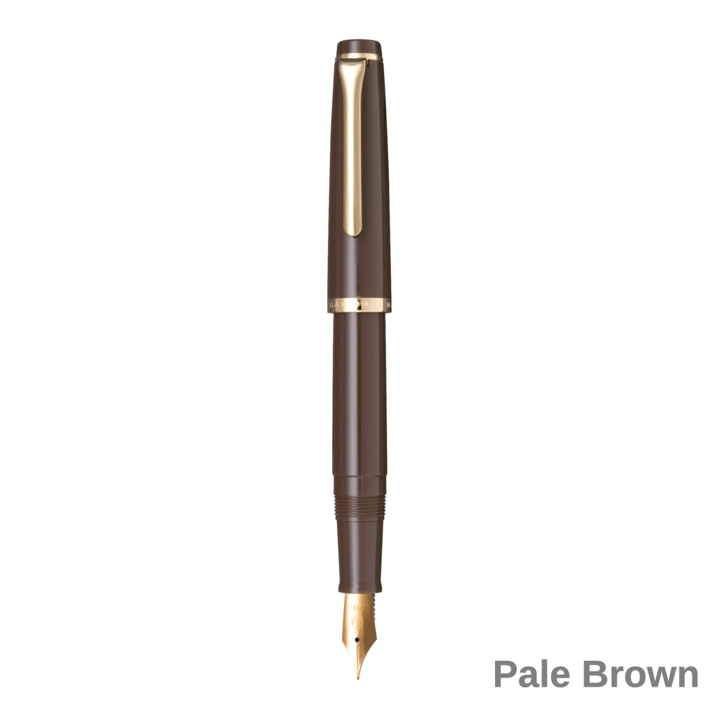 Sailor Lecoule Fountain Pen Pale Brown Stainless Medium Fine Nib