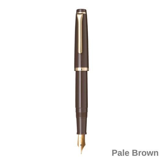 Sailor Lecoule Fountain Pen Pale Brown Stainless Medium Fine Nib