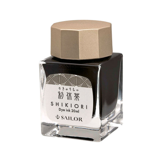 Sailor Shikiori Fountain Pen Bottled Ink - Rikyucha 20ml