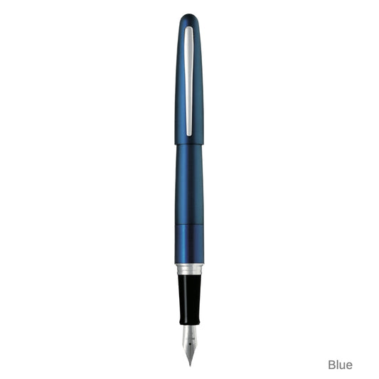 Pilot Cocoon Fountain Pen Blue Stainless Fine Nib (Metropolitan)