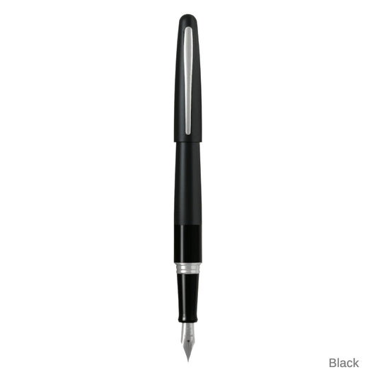Pilot Cocoon Fountain Pen Black Stainless Fine Nib (Metropolitan)