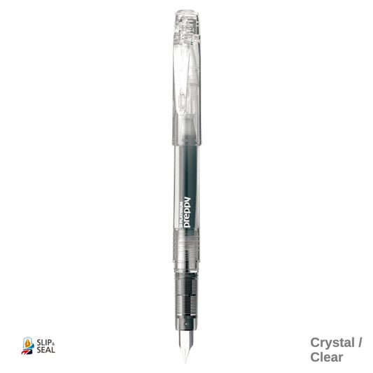 Platinum Preppy Fountain Pen Crystal Stainless EF Nib