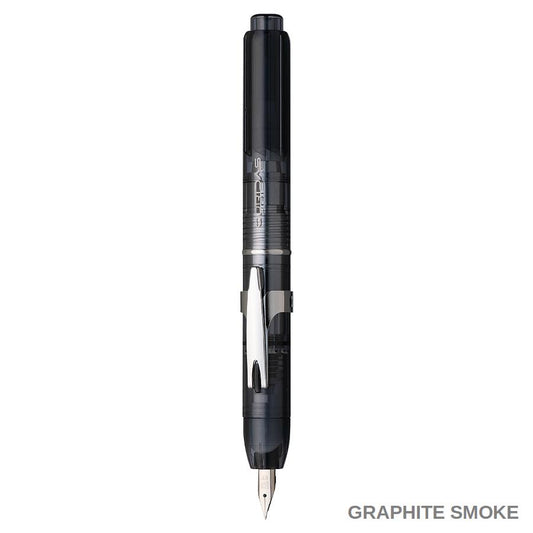 Platinum Curidas Fountain Pen Graphite Smoke Stainless Fine Nib