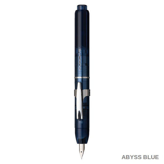 Platinum Curidas Fountain Pen Abyss Blue Stainless EF Nib