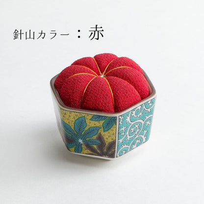 Hiro Kutani Pin Cushion Yoshidaya - Red