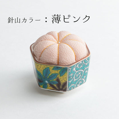 Hiro Kutani Pin Cushion Yoshidaya - Light Pink