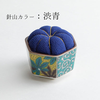 Hiro Kutani Pin Cushion Yoshidaya - Blue