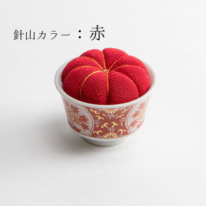 Hiro Kutani Pin Cushion Iidaya - Red