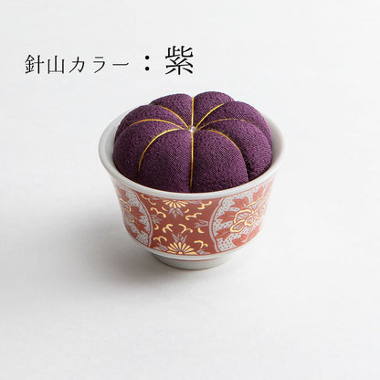 Hiro Kutani Pin Cushion Iidaya - Purple