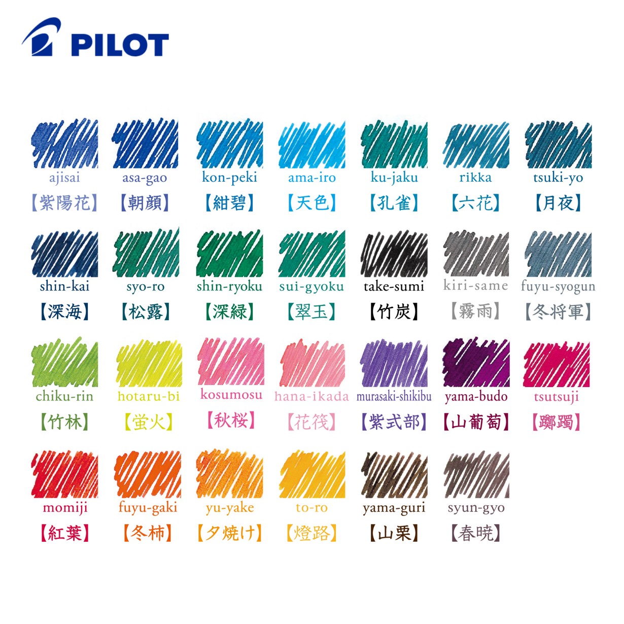 Pilot Iroshizuku Fountain Pen Bottled Ink - CHK Chiku-rin 15ml